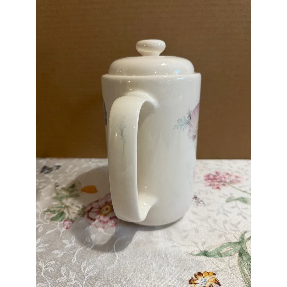 Noritake Keltcraft Misty Isle Ringlet 9131 Coffee Pot Tea Server Ireland Floral